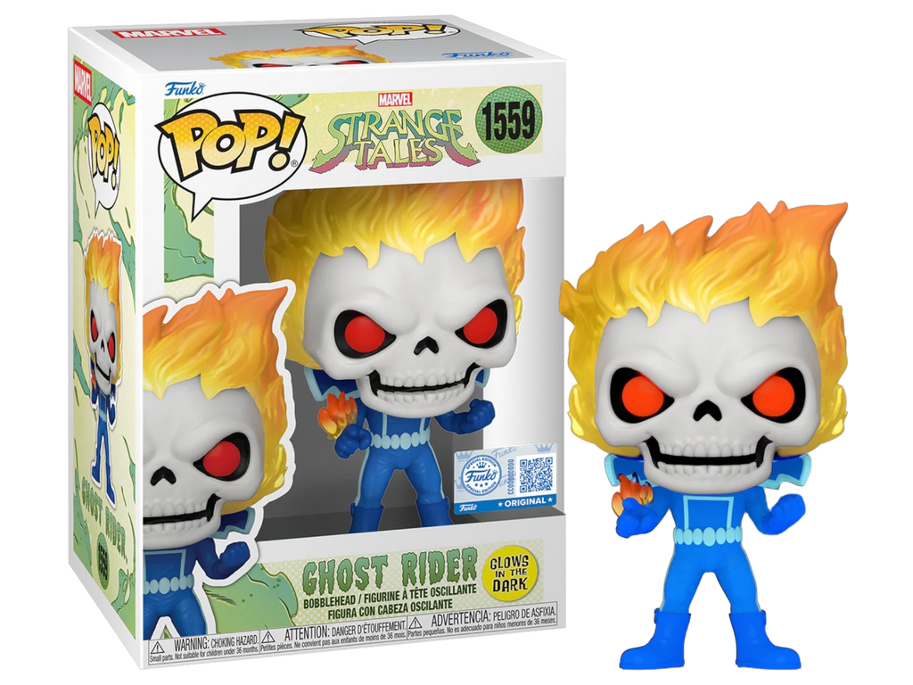 Funko Pop! Marvel Strange Tales Ghost Rider Glow Exclusive #1559