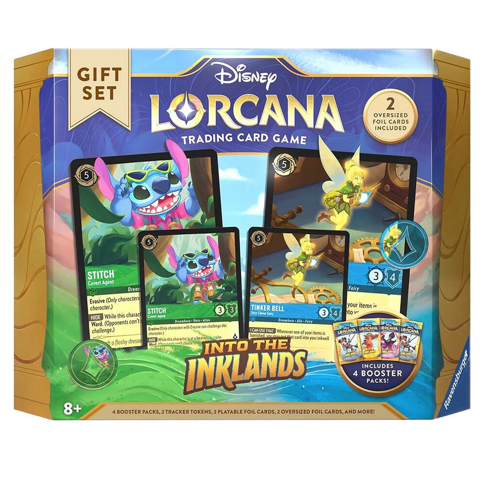 Disney Lorcana Trading Card Game Into the Inklands Gift Set