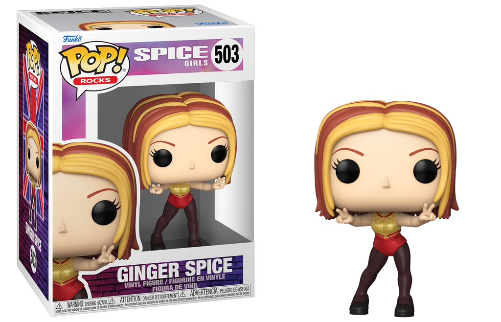 Funko Pop! Rocks Spice Girls Ginger Spice (Wannabe) #503