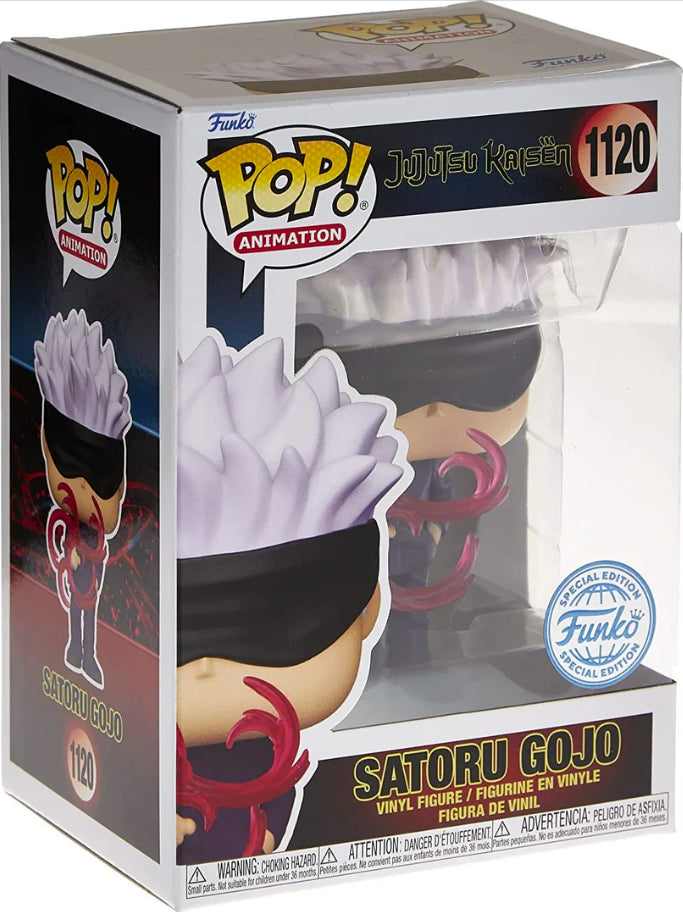 Funko Pop! Jujutsu Kaisen Satoru Gojo (Red Technique) Exclusive #1120 (Special Edition)