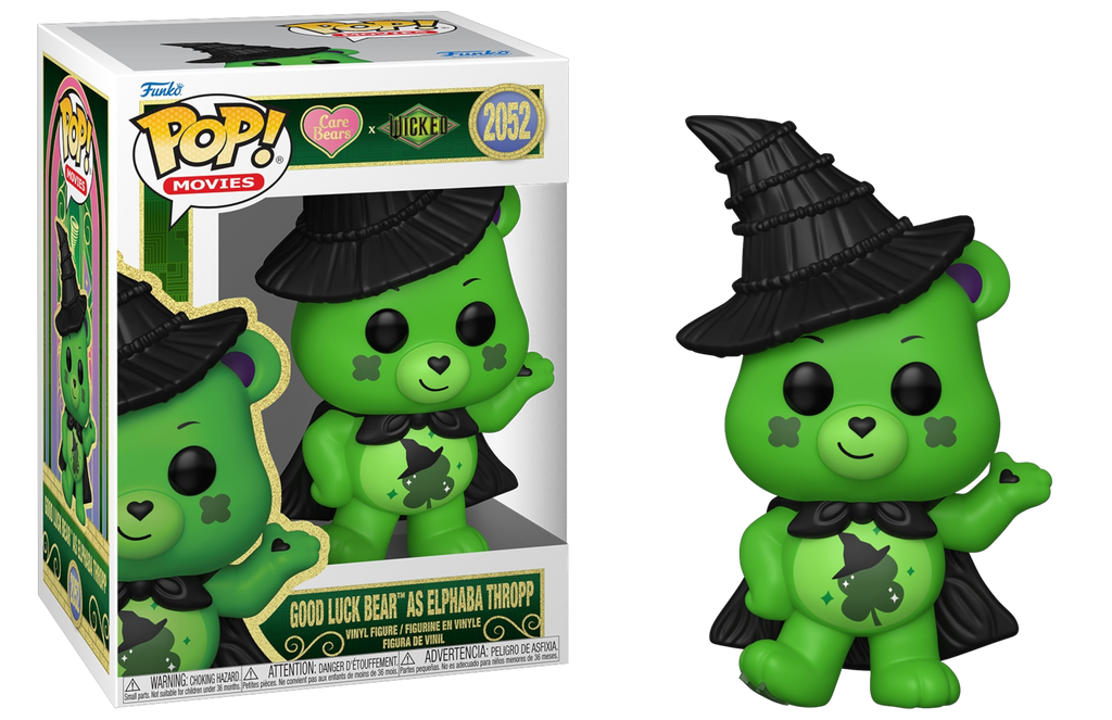 Funko Pop! Care Bears X Wicked Good Luck Bear as Elphaba Thropp #2052