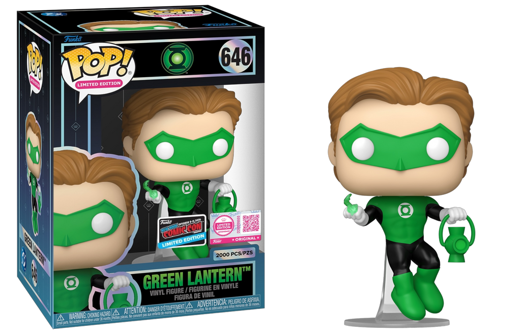 Funko Pop! DC Green Lantern NYCC (Official Sticker) Exclusive #646 (2000 Pcs)