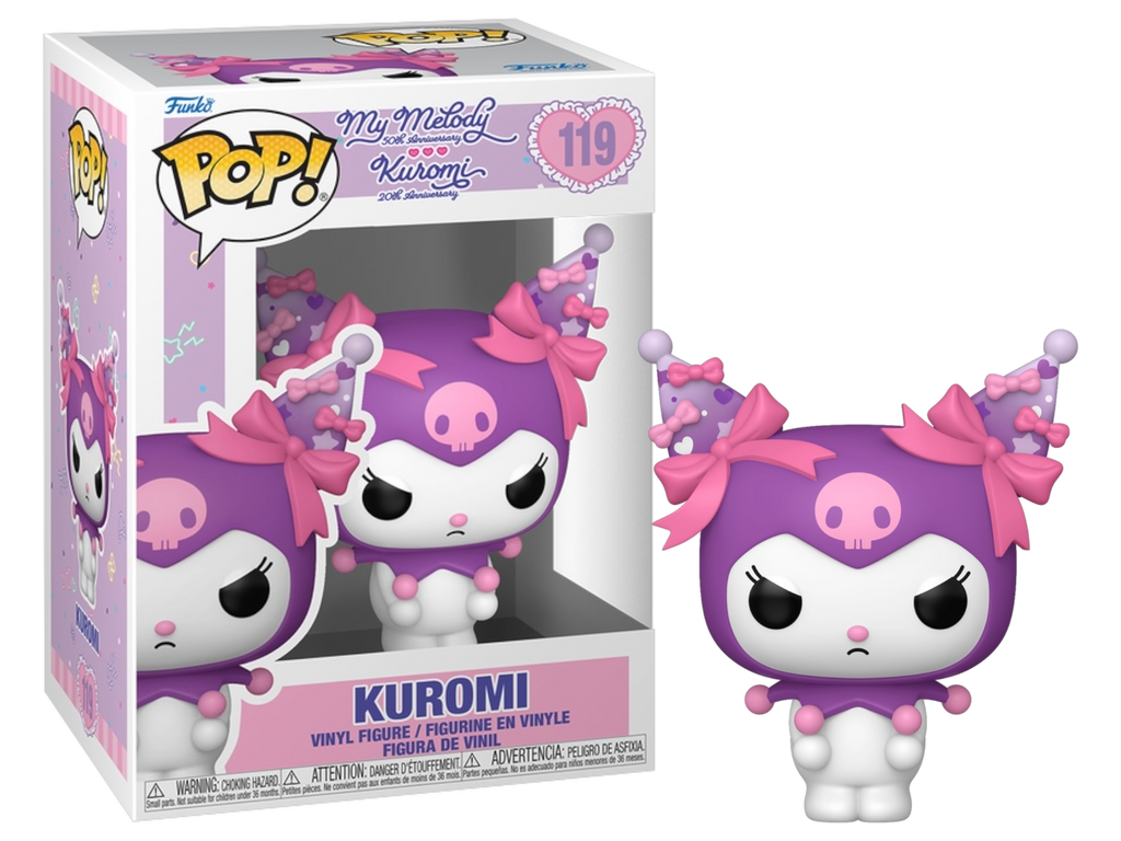Funko Pop! My Melody 50th Anniversary Kuromi 20th Anniversary Kuromi (Grumpy) #119