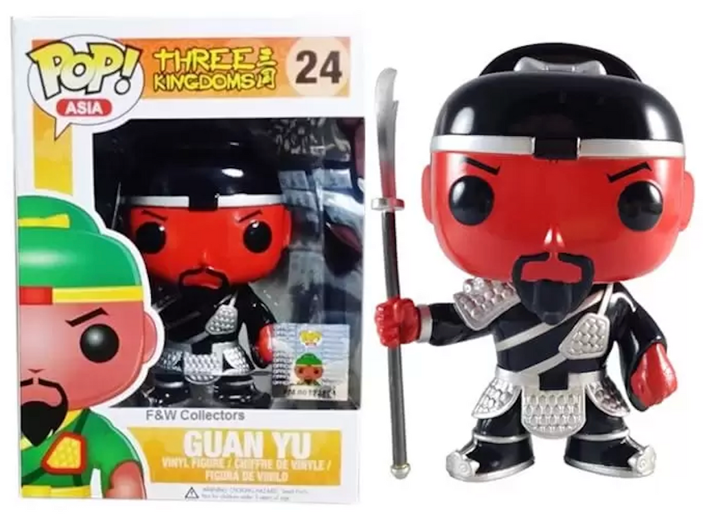 Funko Pop! Asia Three Kingdoms Guan Yu (Black/Silver) Exclusive #24