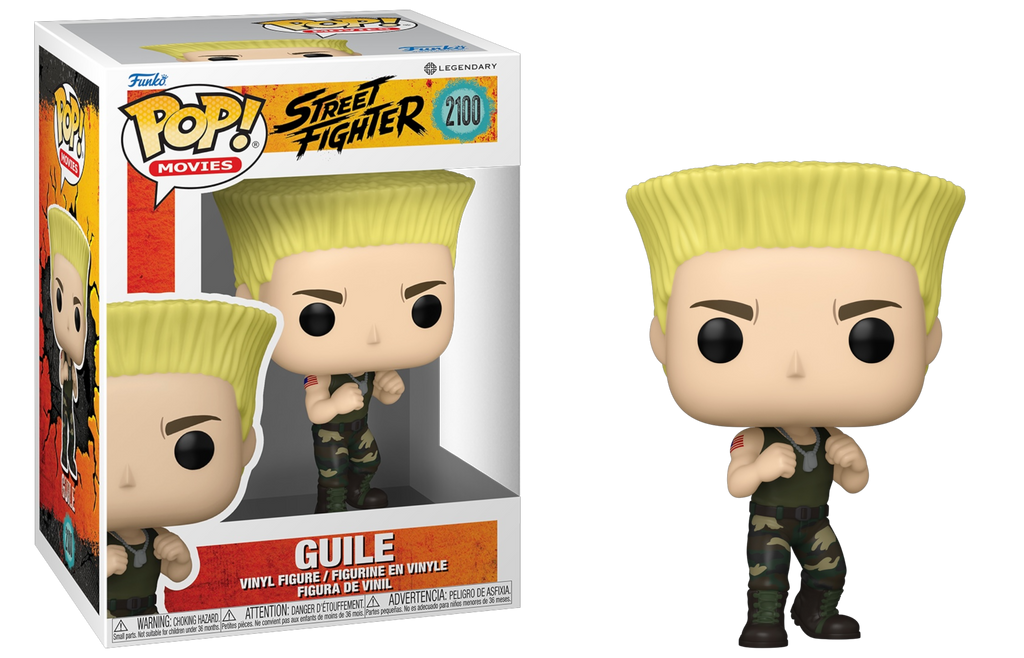 Funko Pop! Street Fighter (Live Action) Guile #2100