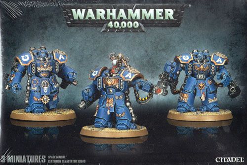 Warhammer 40K: Space Marine Centurion Assault Squad