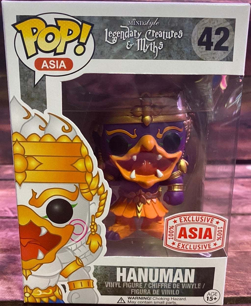 (Box Damage) Funko Pop! Legendary Creatures and Myths Hanuman (Purple/Orange) Exclusive #42