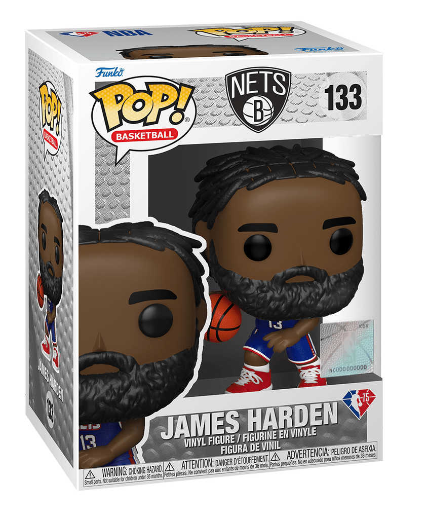 Funko Pop! NBA Brooklyn Nets James Harden #133