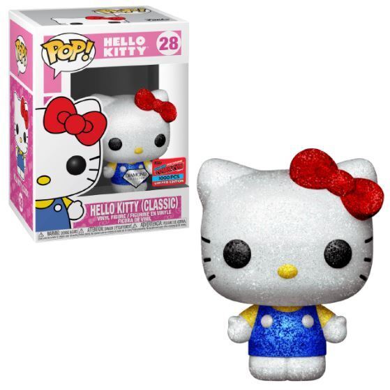 Funko Pop! Hello Kitty Classic Diamond NYCC (Official Sticker) Exclusive #28 (1000 Pcs)