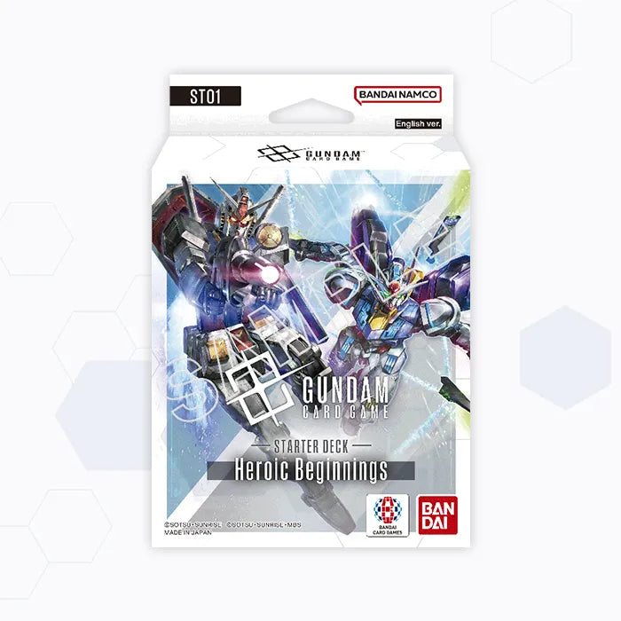 Gundam Card Game ST01 Heroic Beginnings Starter Deck