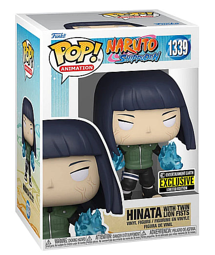 Funko Pop! Naruto Shippuden Hinata with Twin Lion Fists Exclusive #1339