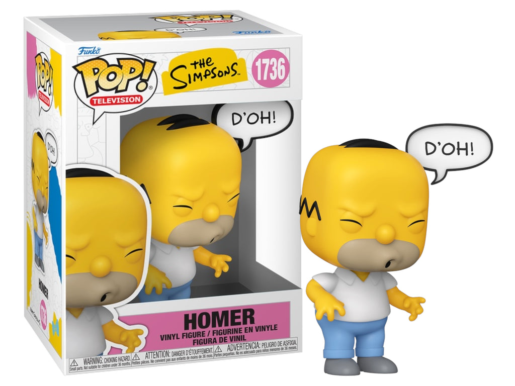 Funko Pop! The Simpsons Homer Simpson with Speech Bubble #1736