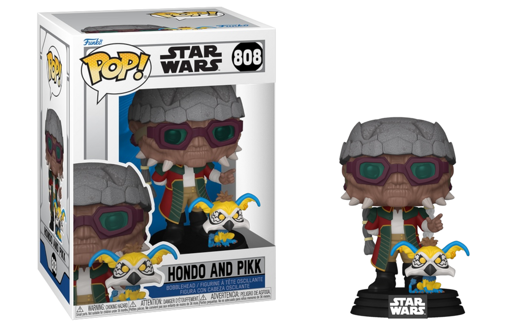Funko Pop! Star Wars The Clone Wars Hondo and Pikk #808