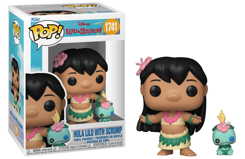 Funko Pop! Lilo and Stitch Hula Lilo with Scrump #1741