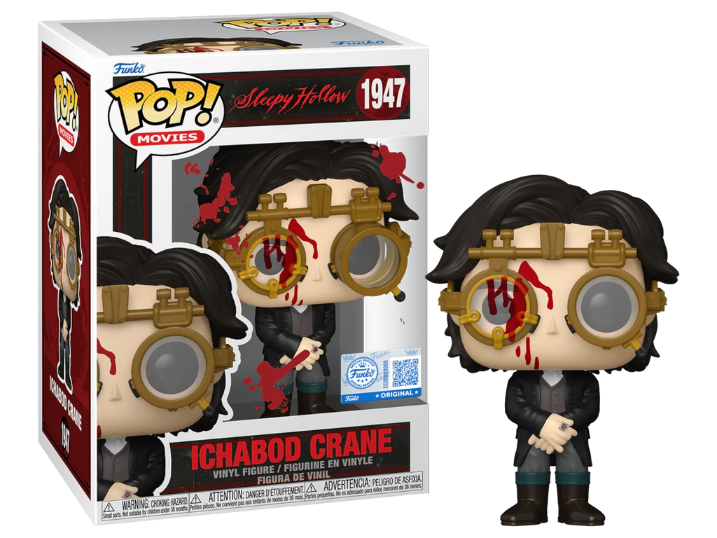 Funko Pop! Sleepy Hollow Ichabod Crane Bloody Exclusive #1947