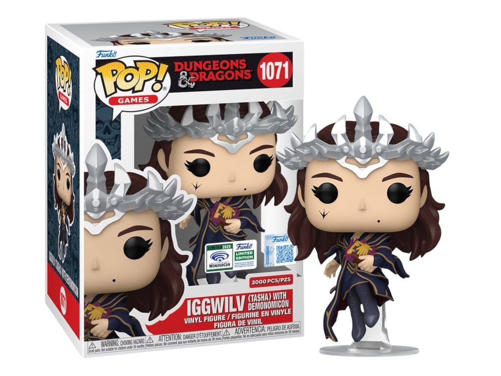 Funko Pop! Dungeons and Dragons Iggwilv (Tasha) with Demonomicon Wondercon Exclusive #1071 (2000 Pcs)