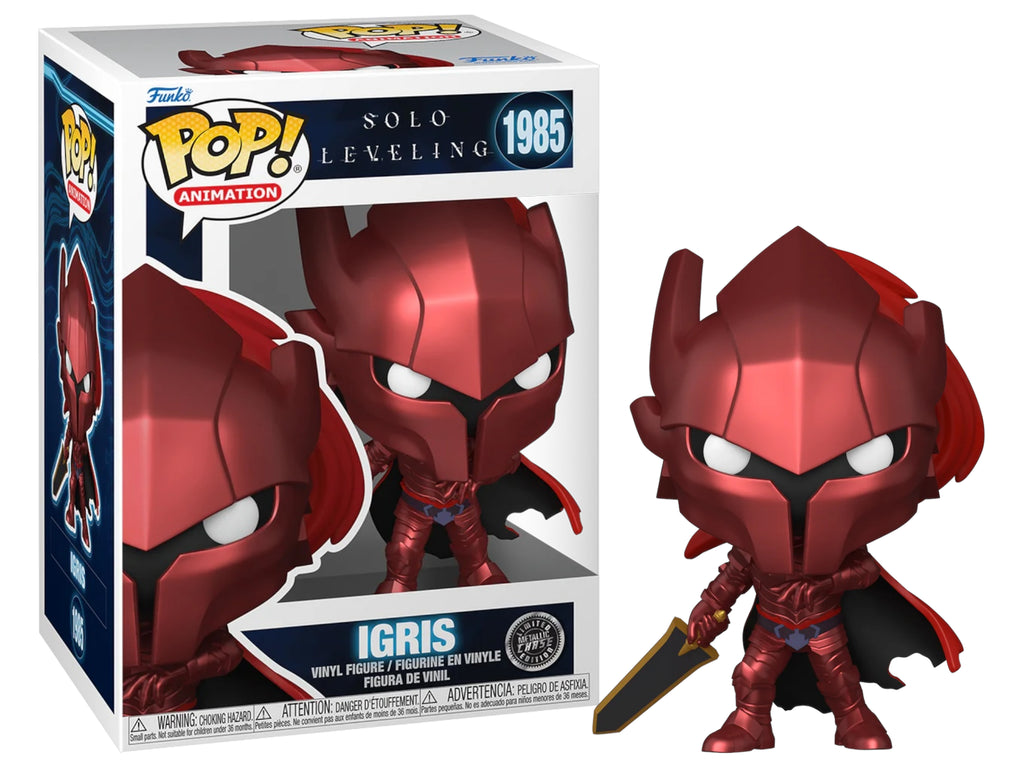 Funko Pop! Solo Leveling Igris  Metallic Chase #1985