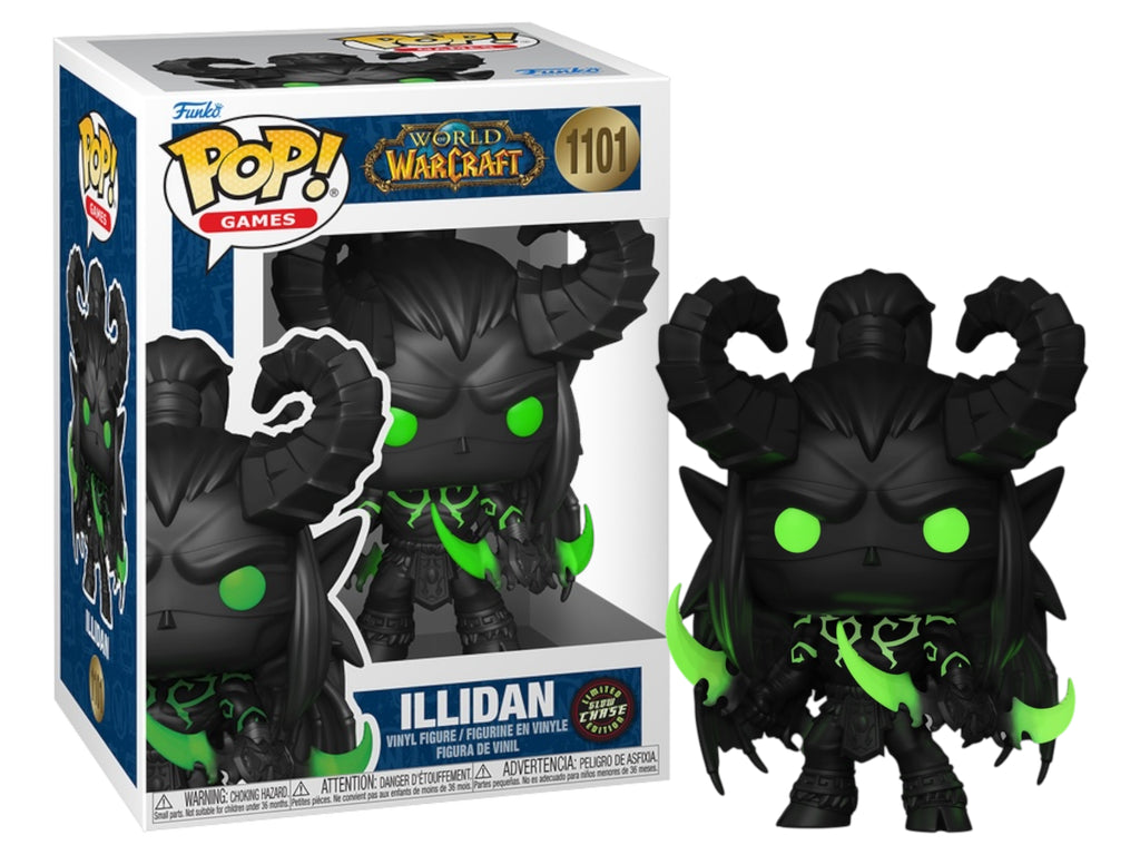 Funko Pop! World of Warcraft Illidan Glow Chase #1101