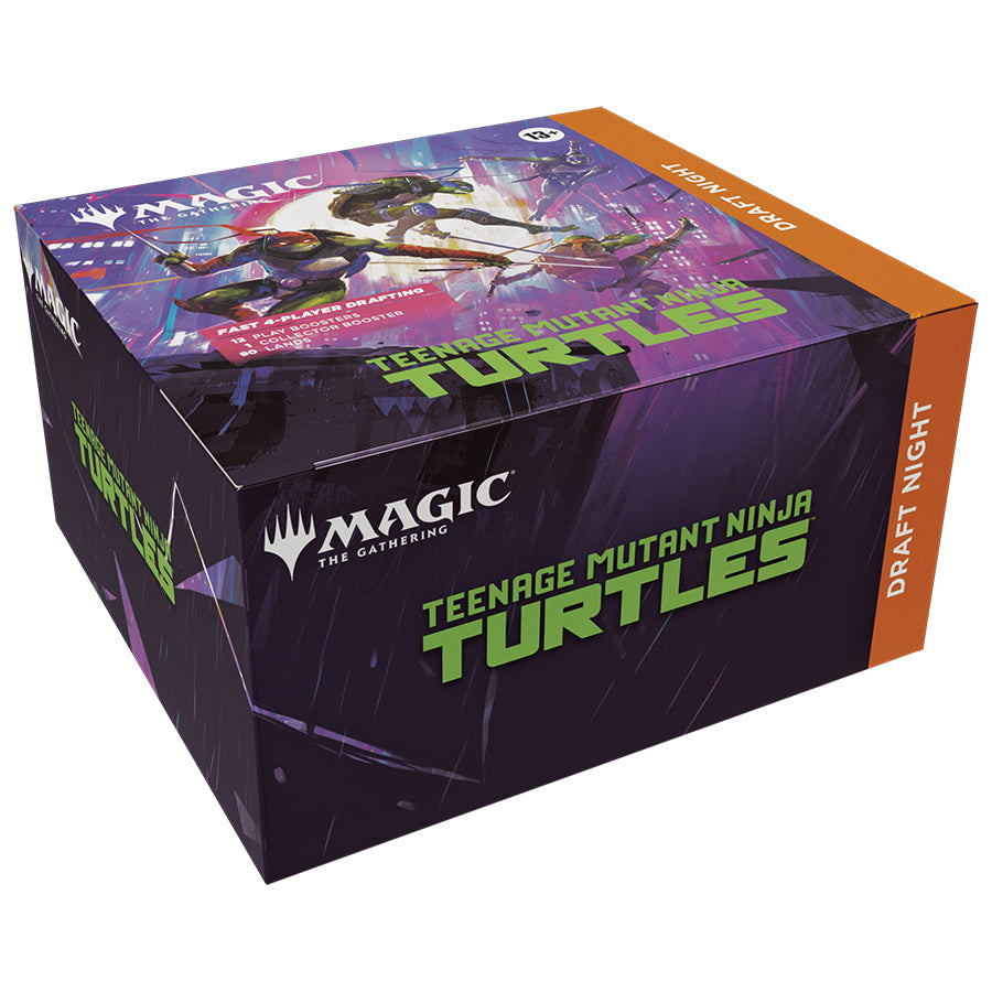 Magic The Gathering Teenage Mutant Ninja Turtles Turtle Power Draft Night Box TMNT