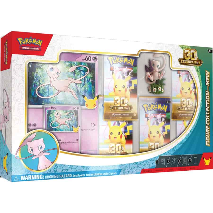 Pokemon TCG: 30th Celebration Mew Figure Collection