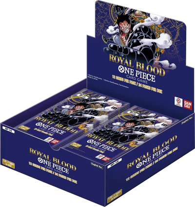 One Piece TCG Royal Blood (OP-10) English Booster Box (24 Packs) One Piece TCG Royal Blood (OP-10) English Booster Box (24 Packs)