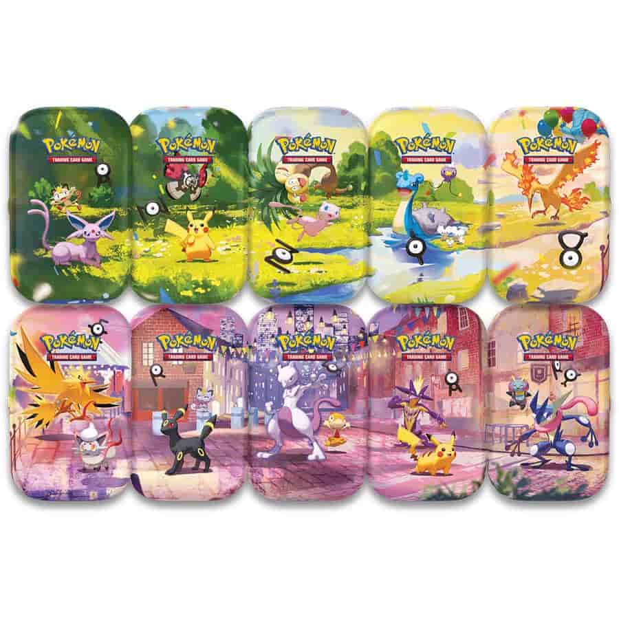 Pokemon TCG 30th Celebration Mini Tin (2 Booster Packs)