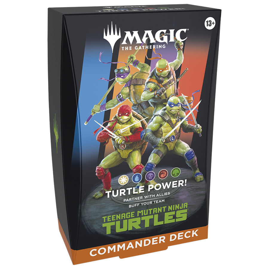 Magic The Gathering Teenage Mutant Ninja Turtles Turtle Power Commander Deck TMNT