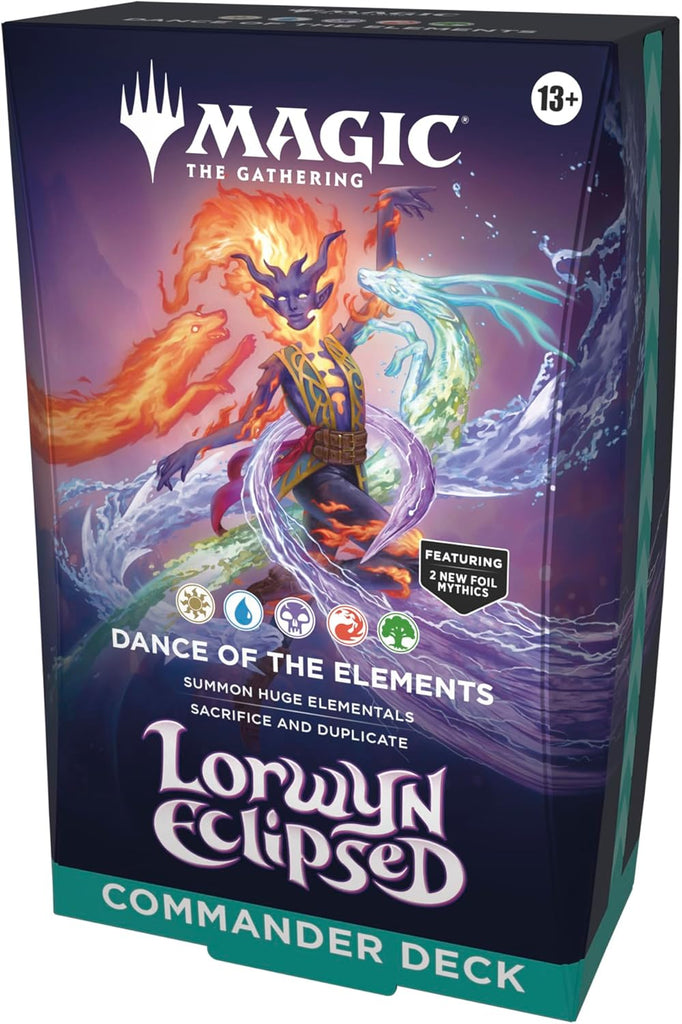 Magic the Gathering Dance of the Elements Lorwyn Eclipsed Commander Deck
