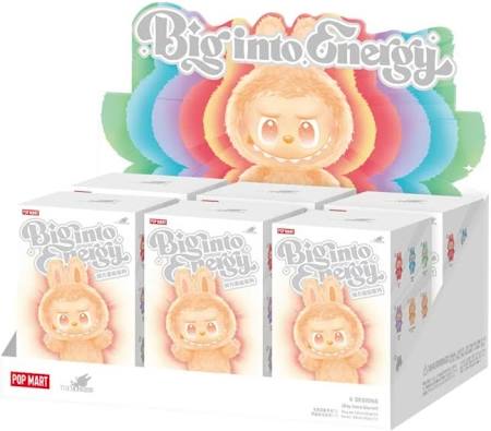 Pop Mart Labubu The Monsters Big Into Energy Series Blind Box Figure New and Sealed Authentic (add 6 for a sealed case)