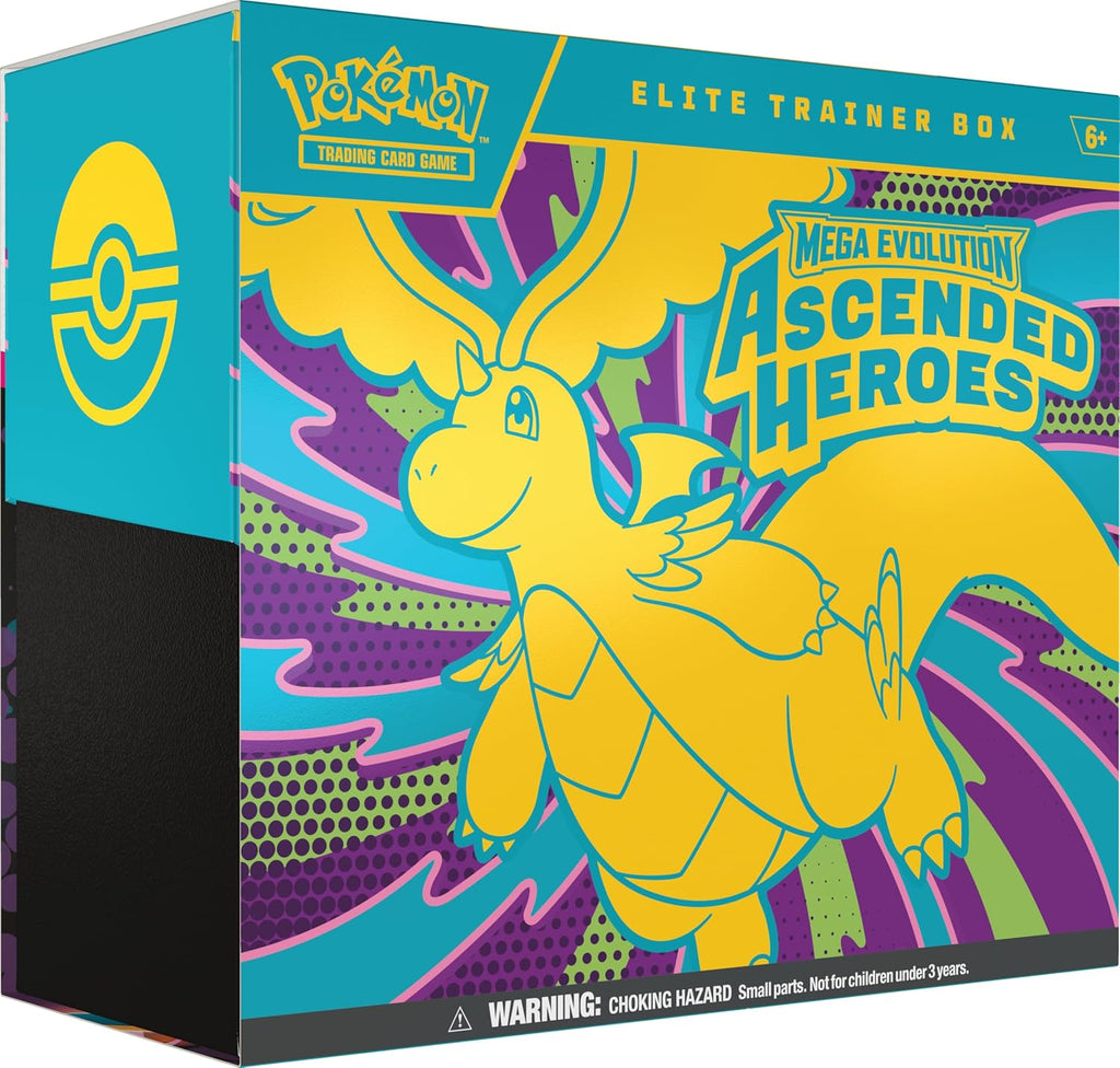 Pokemon TCG: Ascended Heroes Mega Evolution Elite Trainer Box ETB