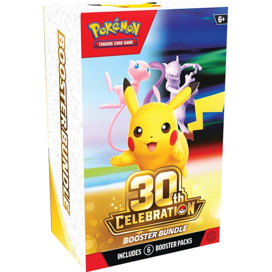Pokemon TCG 30th Celebration Booster Bundle (6 Booster Packs)