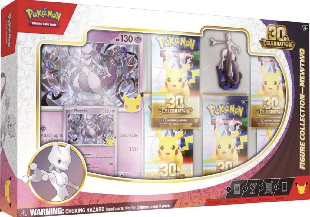 Pokemon TCG: 30th Celebration Mewtwo Figure Collection