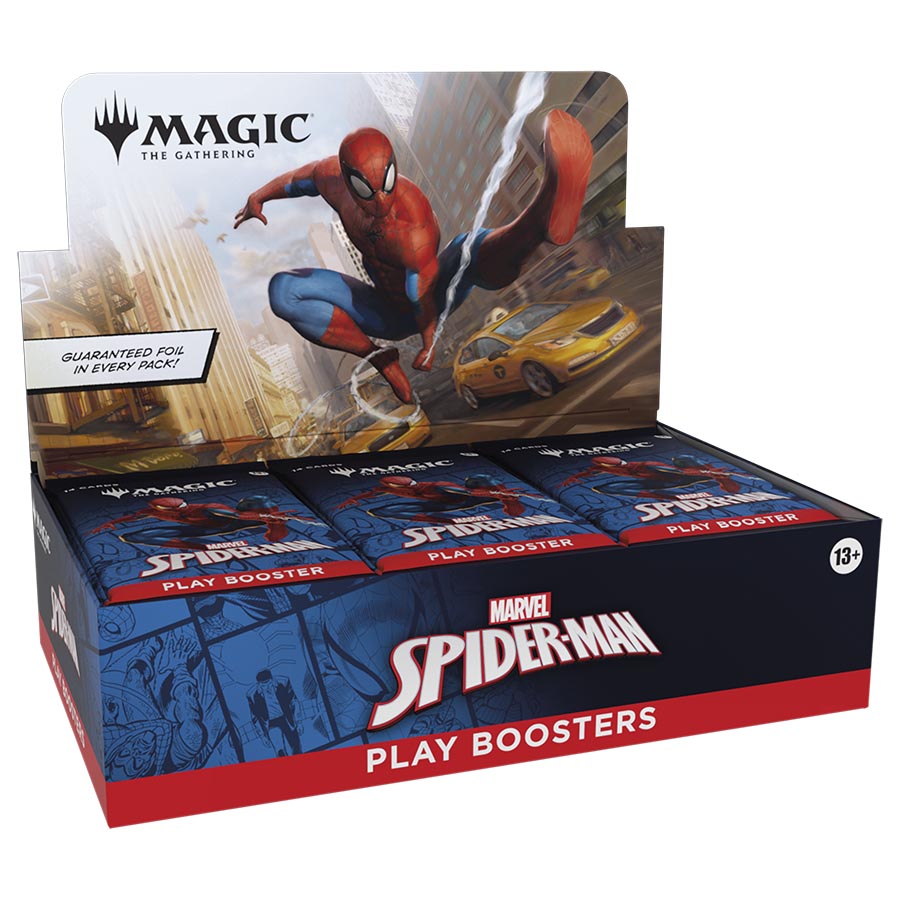 Magic the Gathering Marvel's Spider-Man Play Booster Box (30 Boosters) Magic the Gathering Marvel's Spider-Man Play Booster Box (30 Boosters)