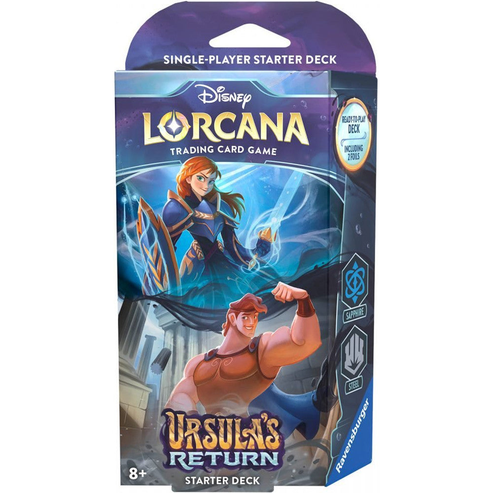 Disney Lorcana TCG: Ursula's Return Sapphire & Steel Starter Deck
