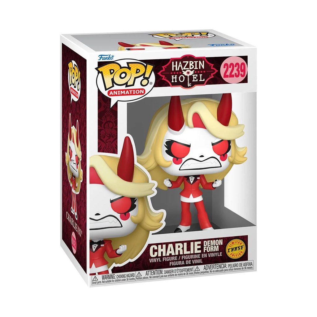 Funko Pop! Hazbin Hotel Charlie Morningstar (Demon Form) (Chase w/ Protector) #2239