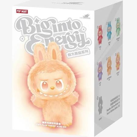 Pop Mart Labubu The Monsters Big Into Energy Series Blind Box Figure New and Sealed Authentic (add 6 for a sealed case)