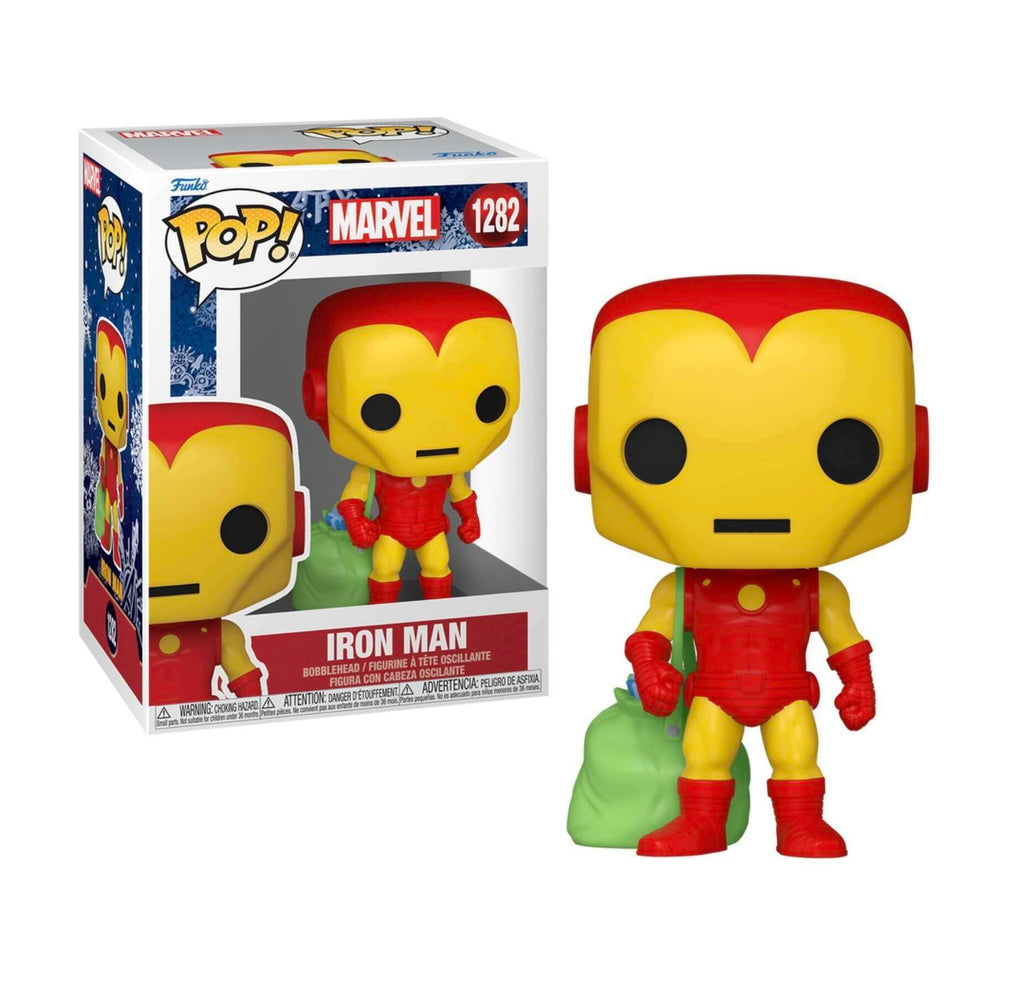 (Light Box Damage) Funko Pop! Marvel Iron Man Holiday #1282