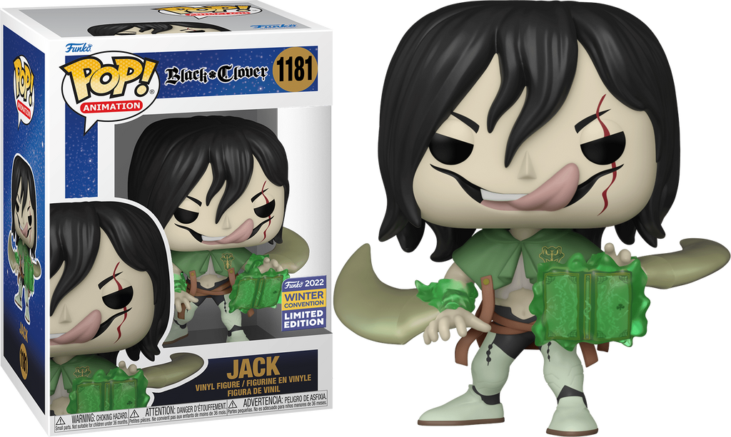 Funko Pop! Black Clover Jack Winter Convention Exclusive #1181
