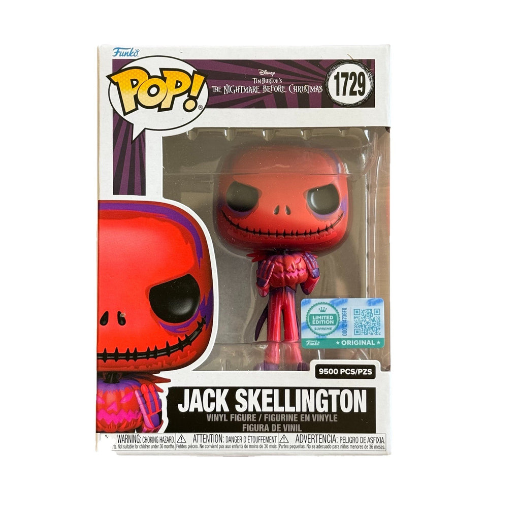 Funko Pop! Tim Burton's The Nightmare Before Christmas Jack Skellington (Exclusive) 9500pcs #1729 
