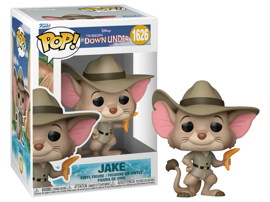 Funko Pop! The Rescuers Down Under Jake #1626