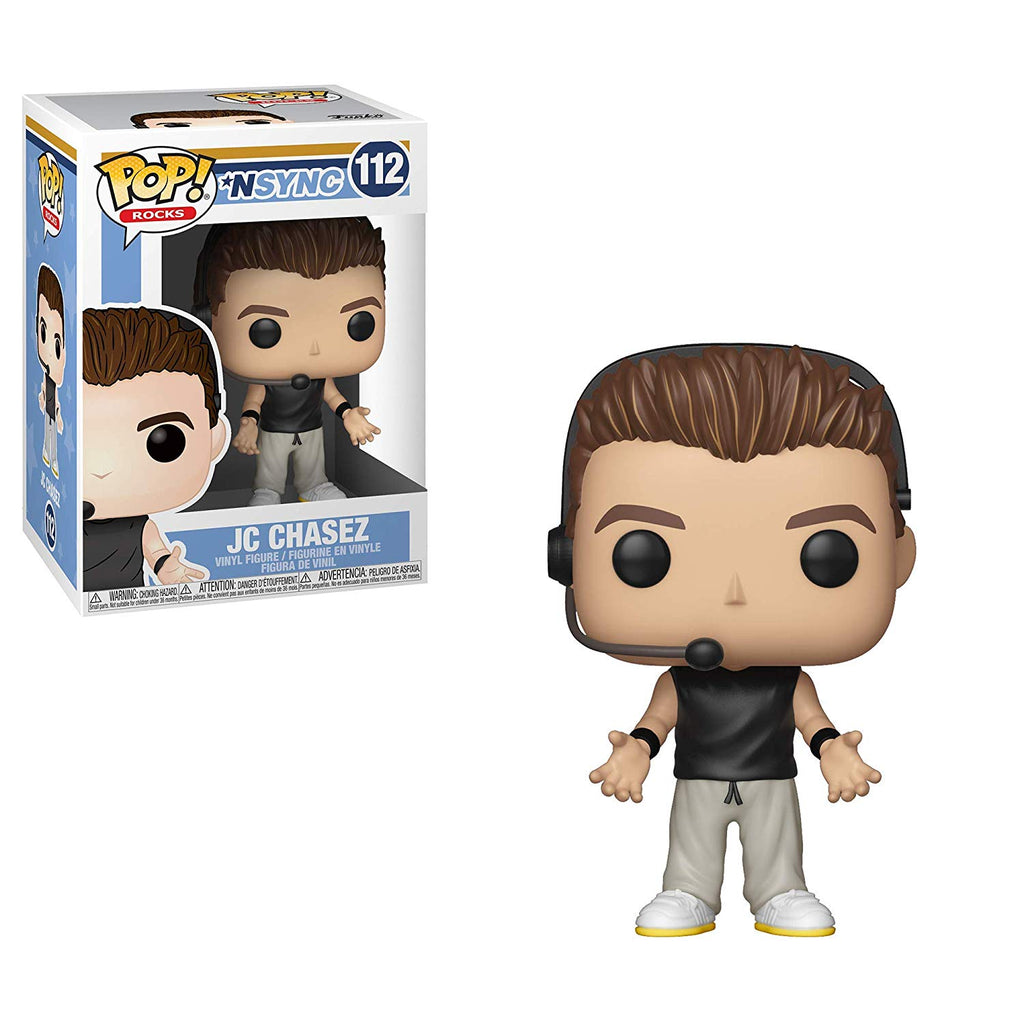 (Light Box Damage) Funko Pop! Rocks NSYNC JC Chasez #112