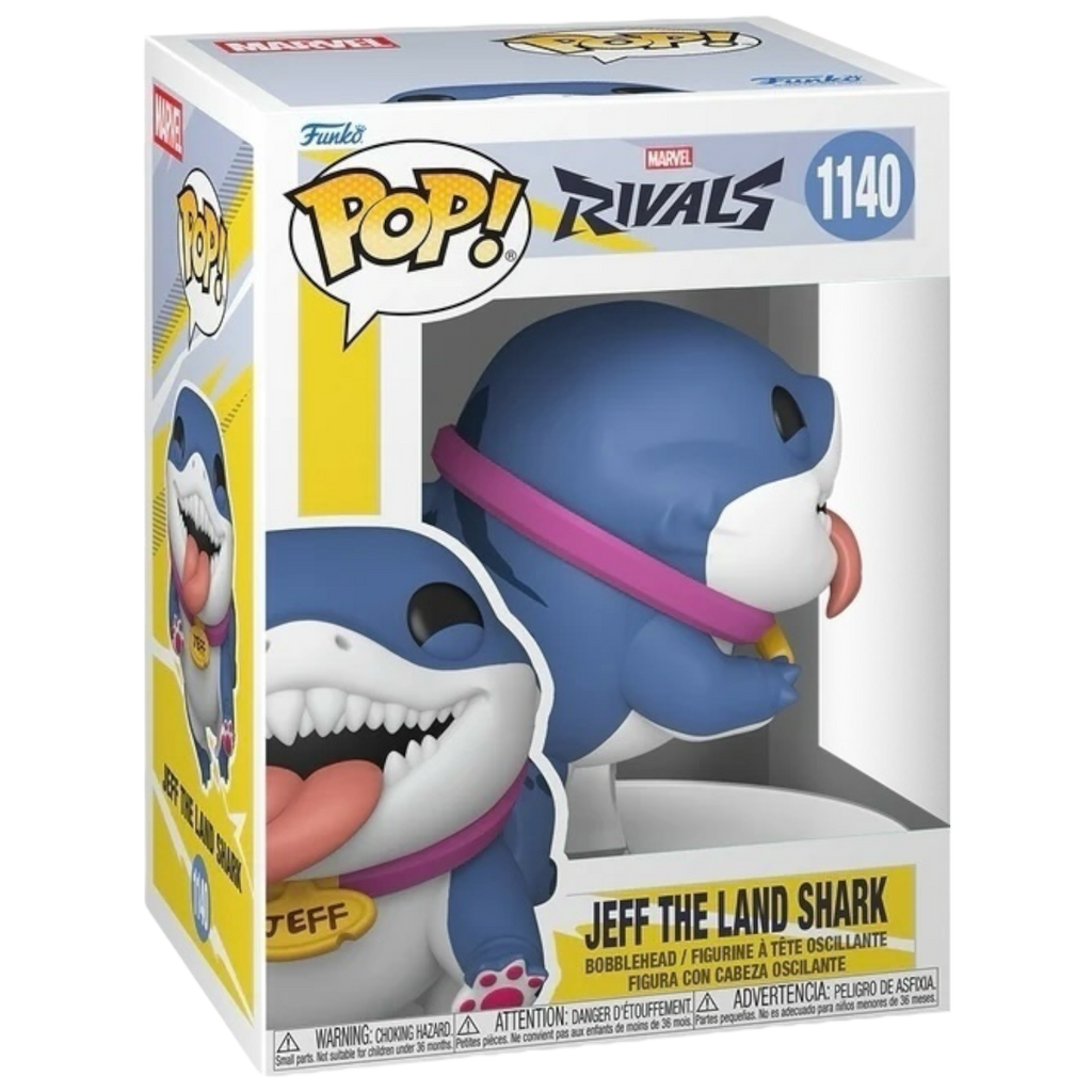 Funko Pop! Marvel Rivals Jeff the Land Shark #1140