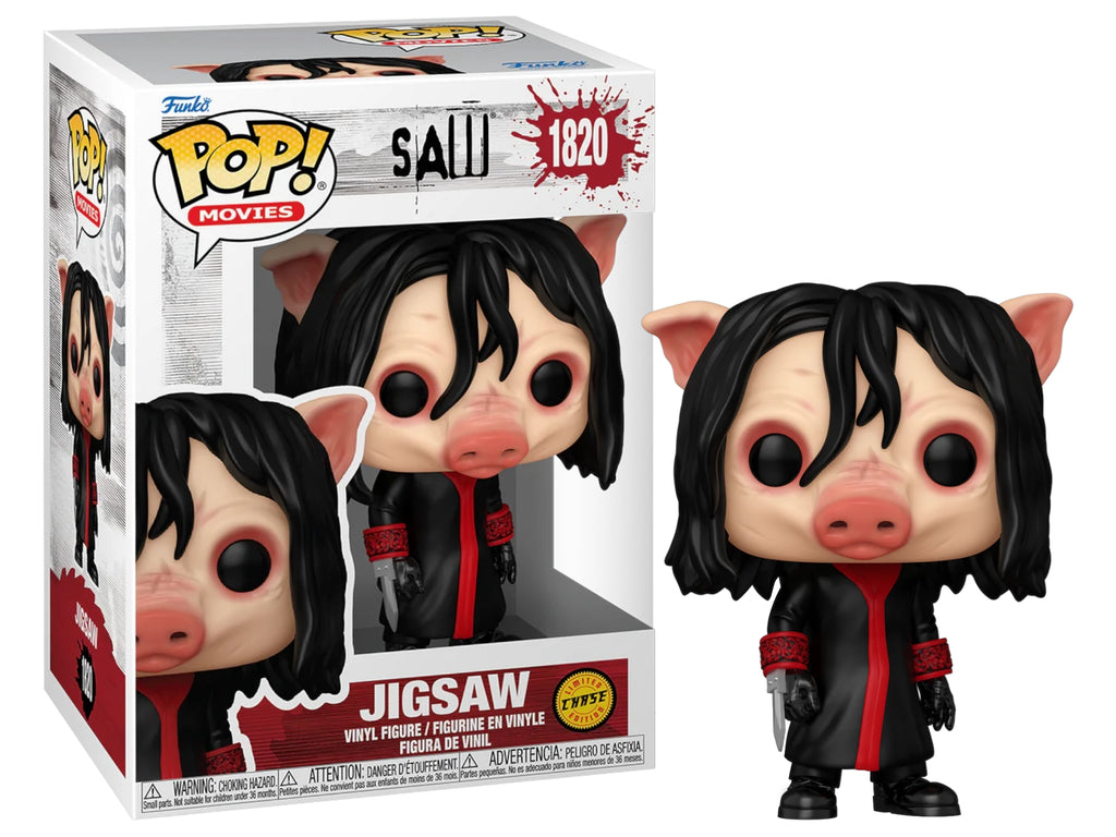 Funko Pop! Saw Jigsaw in Pig Mask Chase #1820