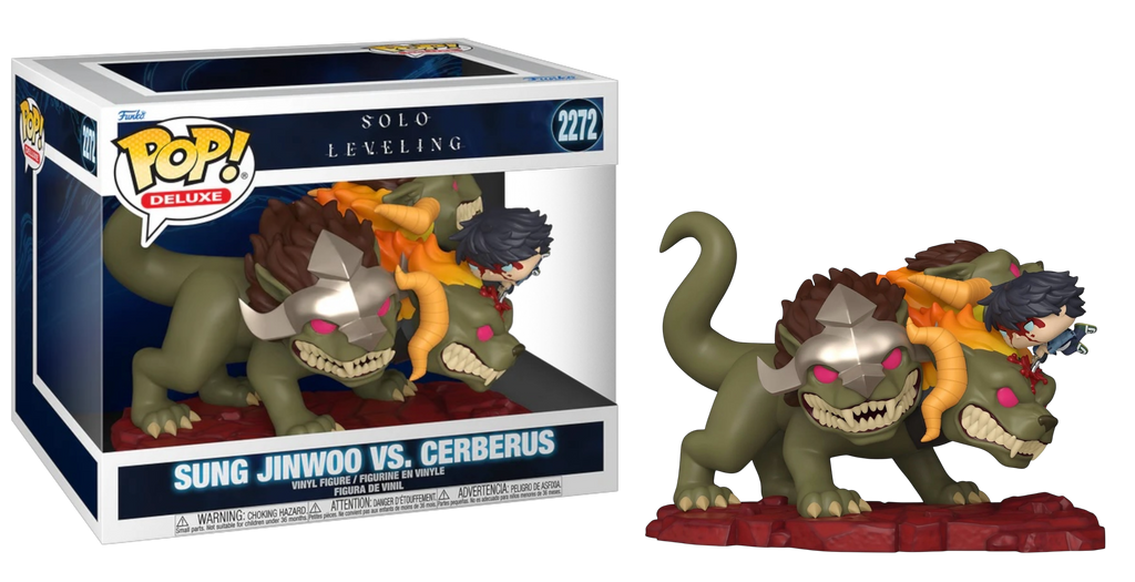 Funko Pop! Deluxe Solo Leveling Sung Jinwoo Vs. Cerberus #2272 