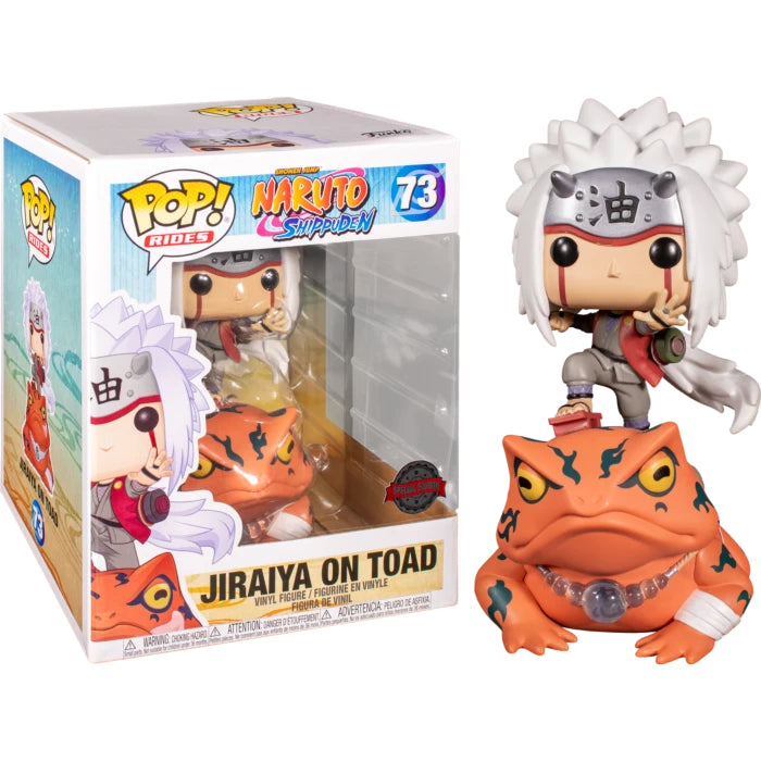 Funko Pop! Naruto Shippuden Jiraiya on Toad Exclusive #73