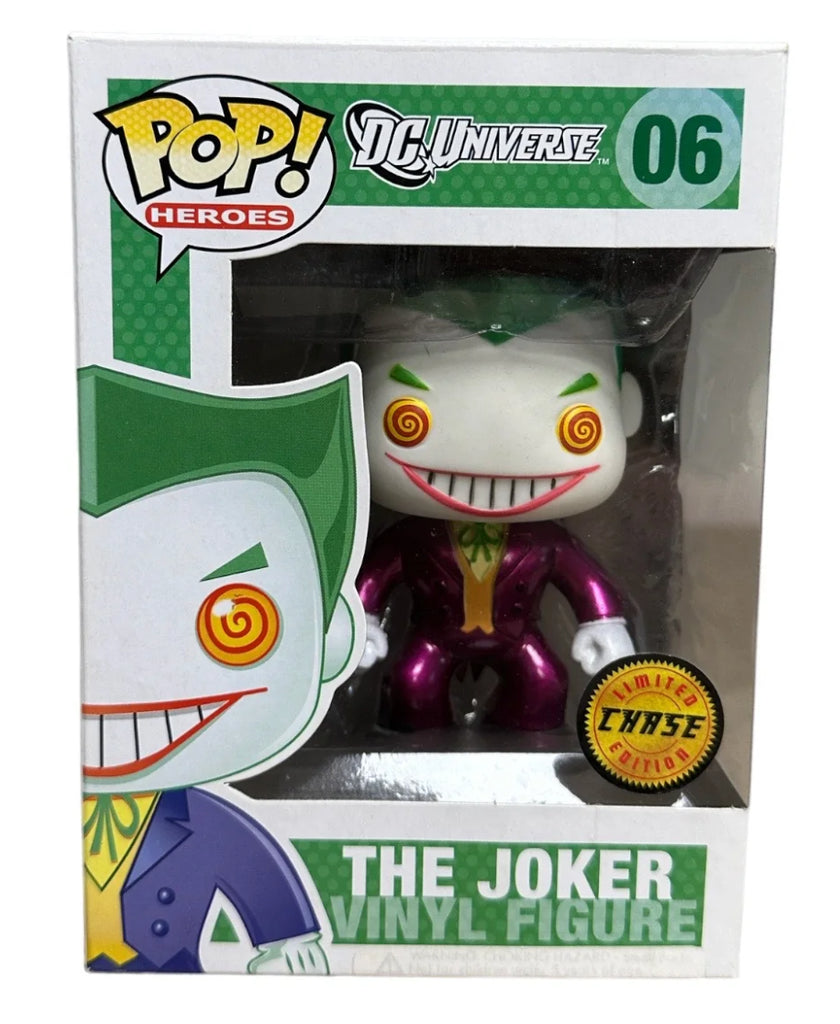 Funko Pop! DC Universe The Joker Metallic Chase #06
