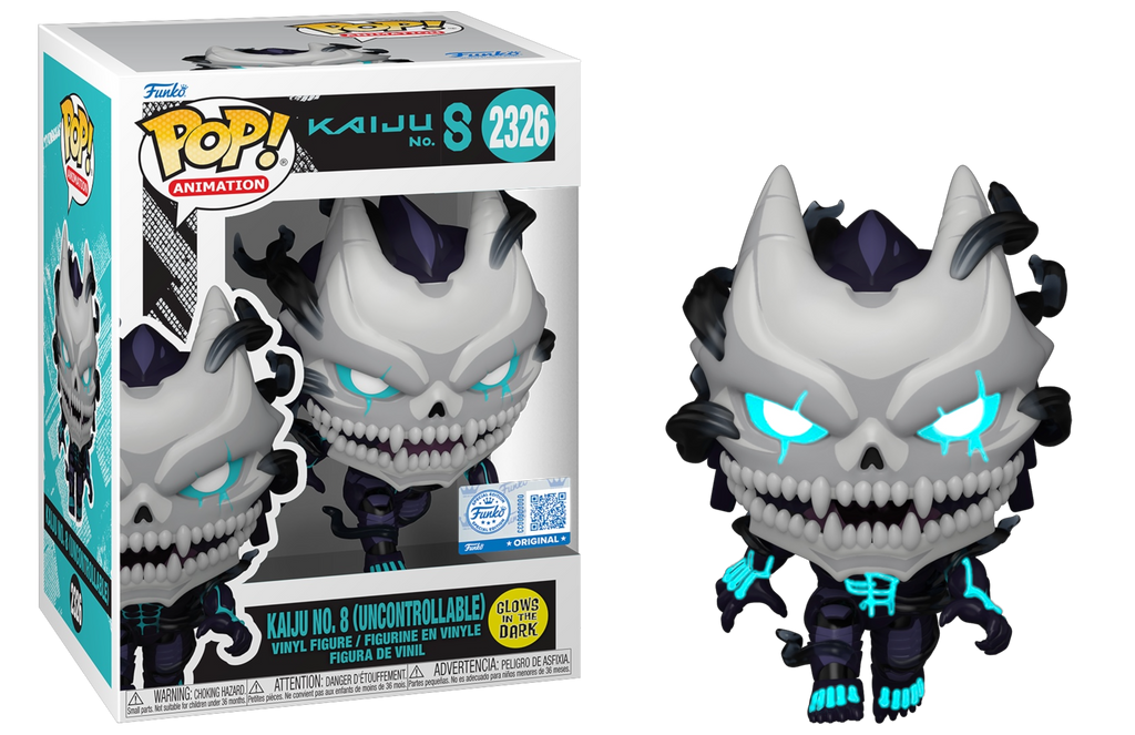 Funko Pop! Kaiju No. 8 (Uncontrollable) Glow Exclusive #2326