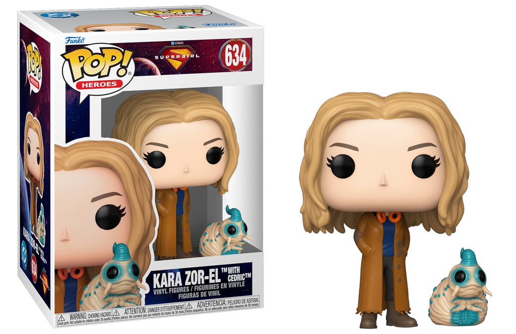 Funko Pop! Supergirl Kara Zor-El with Cedric #634