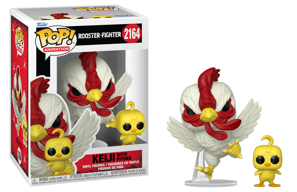 Funko Pop! Rooster Fighter Keiji with Piyoko #2164
