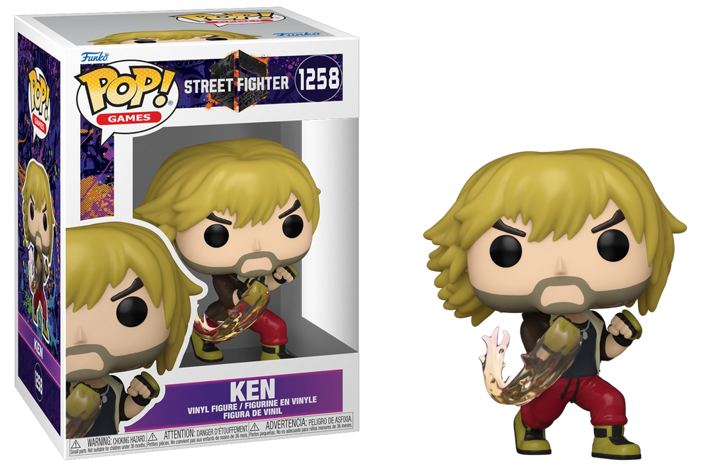 Funko Pop! Street Fighter 6 Ken #1258